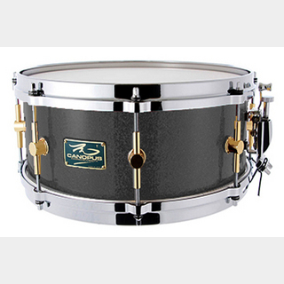 canopusThe Maple 6.5x13 Snare Drum Black Spkl