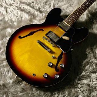 Epiphone ES-335 Vintage Sunburst セミアコギター 【現物画像】