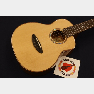 aNueNue aNN-UT100 Bird Sitka Spruce Top Mahogany Tenor with Shell Inlay Rosette Ukulele #5556