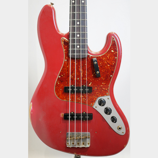 Fender Custom ShopMaster Build Series 1962 Jazz Bass Heavy Relic Dakota Red by Paul Waller