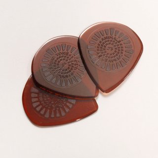 Jim Dunlop AALP01 Animals as Leaders Primetone Sculpted Plectra Brown 0.73mm ギターピック×3枚入り【心斎橋店】