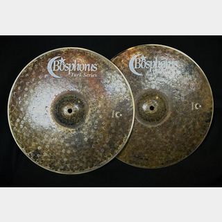 Bosphorus 【トルコシンバルツアー選定品】Turk Series 14" Dark Hi-hats 979g / 1,196g