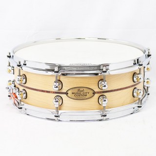 Pearl MCCM1450S/C #1001 [Music City Custom USA Solid Shell Snare Drums，Maple 14×5]【店頭展示特価品】