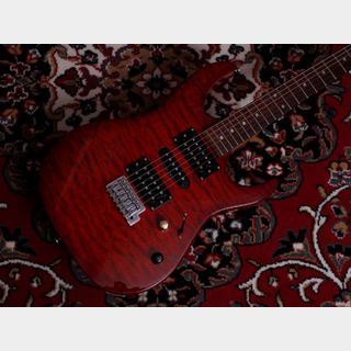 Gio Ibanez GRX70QA Transparent Red Burst