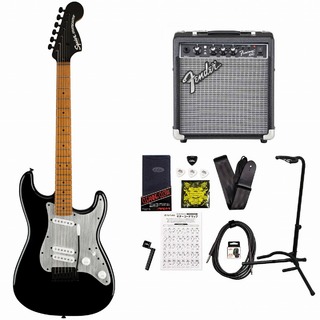 Squier by Fender Contemporary Stratocaster Special Roasted Silver Anodized Pickguard Black  Frontman10Gアンプ付属エレ