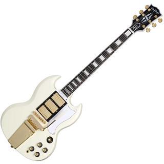 Epiphone 1963 Les Paul SG Custom with Maestro Vibrola Classic White