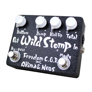 FREEDOM CUSTOM GUITAR RESEARCH × Akima & NeosWild Stomp AN-EF-01 BLACK ベース用エフェクター