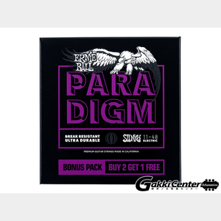 ERNIE BALLPower Slinky Paradigm Electric Guitar Strings - 11-48 Gauge 3 Pack [#3370]