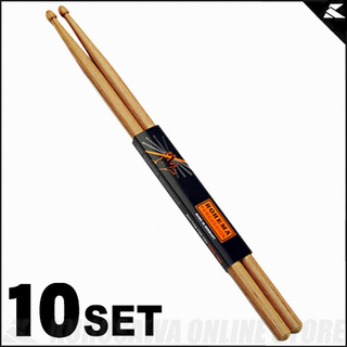 Rohema Percussion Hornwood Series 61325/3 Hornwood 7A (ドラムスティック/ビーチ)(10セット)