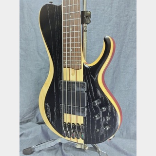 ProCeed ESP★極上のキルト★スルーネック★5弦オーダーメイド品★日本製 和柄 メッシュタートルネック長袖 ＜渦と立波/赤＞ | 京友禅