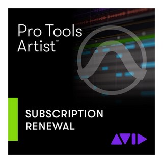 AvidPro Tools Artist 年間サブスクリプション(更新)(9938-31155-00)(オンライン納品)(代引不可)