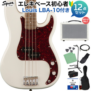 Squier by Fender Classic Vibe ’60s Precision Bass Olympic White ベース 初心者12点セット