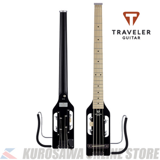 Traveler GuitarUltra-Light Bass Gloss Black 《ピエゾ搭載》【ストラッププレゼント】(ご予約受付中)