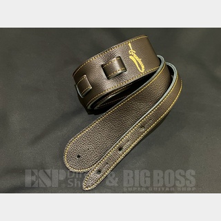 Grande uomo ソフトシュリンクレザーストラップ BK イエロー