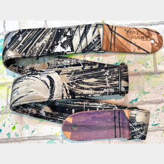 Mother Mary"Pollock" Guitar Strap  【ハイエンドフロア在庫品】【Made In USA】【ハンドメイド】