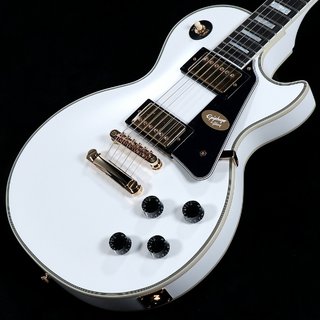 Epiphone Inspired by Gibson Custom Les Paul Custom Alpine White(重量:4.04kg)【渋谷店】