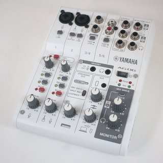 YAMAHA AG06MK2 White / Live Streaming Mixer 【渋谷店】