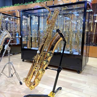 新品】バリトンサックス 赤ベル ブロンズブラス バリトンサックス