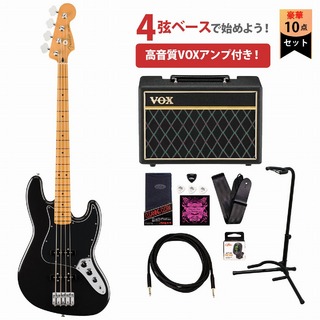 FenderPlayer II Jazz Bass Maple Fingerboard Black フェンダー VOXアンプ付属エレキベース初心者セット【WEBSHO