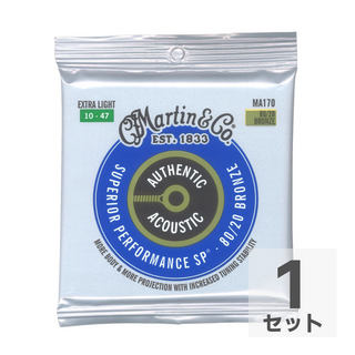 Martin MA170 Superior Performance Bronze Extra Light アコースティックギター弦