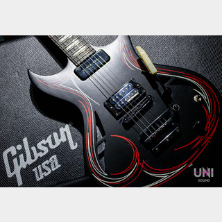 Gibson N-225 Ebony with PinStripe / 2013