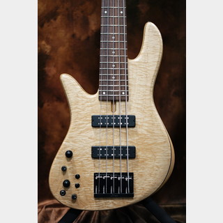 Fodera Emperor 5 Standard Special Flame Maple LEFTY