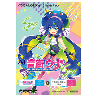 INTERNET VOCALOID6 SP AI 音街ウナ Spicy DL ボーカロイド ボカロV6SP-UNSP-DL
