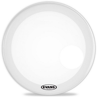 EVANS BD22RGCW-NP EQ3 Resonant Coated White バスドラムヘッド
