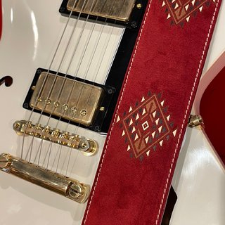 BlueBell Desperados Strap BB5230 Cherry Suede【御茶ノ水本店 FINEST GUITARS】