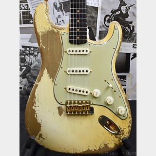 Fender Custom ShopMBS 1963 Stratocaster Heavy Relic -Aged Vintage White- by Dale Wilson