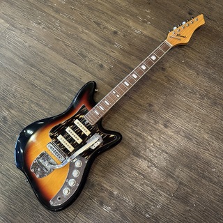 Teisco YG-6エレキギター 相場不明 ケース付き ビンテージ品