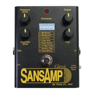 30年以上愛されるTECH21の名機”SA1 SansAmp Classic”が復刻 | ベース