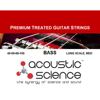 ACOUSTIC SCIENCELACSEB45105 4弦エレキベース弦 ミディアム アコースティックサイエンス 【WEBSHOP】