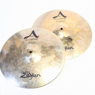 Zildjian A.CUSTOM Hihats 14インチ  1078/1306 ジルジャン ハイハットシンバル 【池袋店】