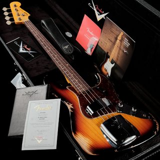 Fender Custom Shop 2024 Custom Collection Time Machine 1961 Jazz Bass Heavy Relic [重量:4.30kg]【渋谷店】