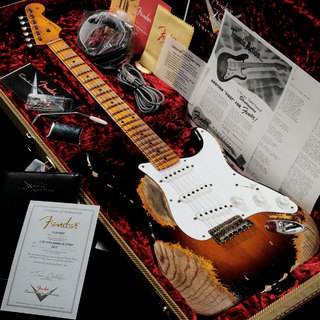 Fender Custom Shop Limited Edition 70th Anniversary 1954 Stratocaster Super Heavy Relic Wide Fade 2CS【渋谷店】