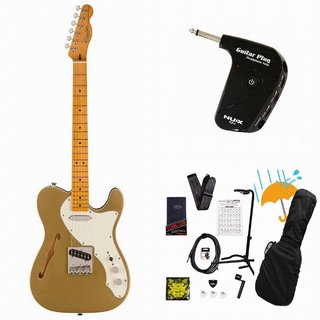 Squier by Fender FSR Classic Vibe 60s Telecaster Thinline Maple FB Parchment PG Aztec Gold GP-1アンプ付属エレキギター