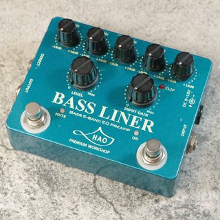 HAO BASS LINER ベース5バンドEQプリアンプ Amazon | HAO BASS LINER ベースプリアンプ (ハオ) | ベース