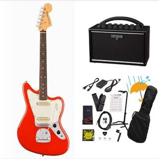 Fender Player II Jaguar Rosewood FB Coral Red BOSS KATANA MINI アンプ付き13点セット！