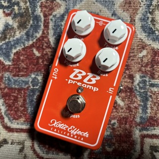 Xotic Bass BBpreamp ベース用プリアンプ xotic / BASS BB PREAMP レビューと比較(ギター・ベース