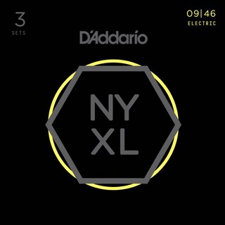 D'Addario NYXL Series Electric Guitar Strings NYXL0946-3P［3セットパック］