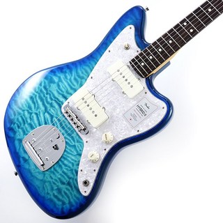 Fender 2024 Collection Hybrid II Jazzmaster QMT (Aquamarine/Rosewood)