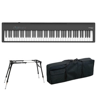 Rolandローランド FP-30X-BK ブラック 電子ピアノ 4本脚型スタンド ケース付き セット [鍵盤 BCset]