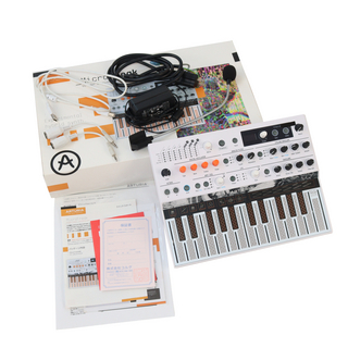 Arturia 【中古】 ARTURIA アートリア MICROFREAK Vocoder Edition WH グースネック付きパック ハイブリッドシンセ