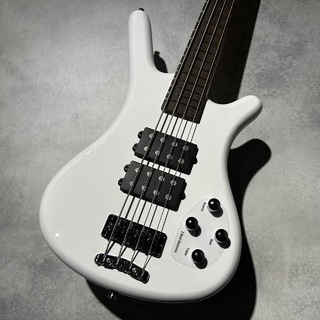 WarwickRockBass Corvette $$4 Solid White High Polish