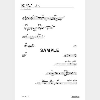 楽譜Donna Lee