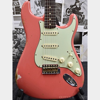 Fender Custom Shop Custom Build 1961 Stratocaster Relic -Faded Fiesta Red- 2020USED!!