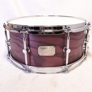 canopus AH-1465 ASH Snare Drum 14x6.5 Smoky Violet Oil アッシュ スネアドラム【池袋店】