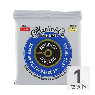 Martin MA140 Superior Performance Bronze Light アコースティックギター弦
