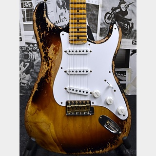 Fender Custom Shop70th Anniversary 1954 Stratocaster Super Heavy Relic -Wide Fade 2 Color Sunburst-